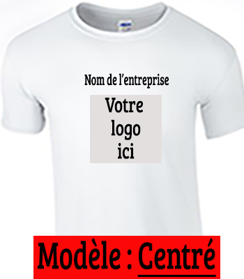 t-shirt logo homme